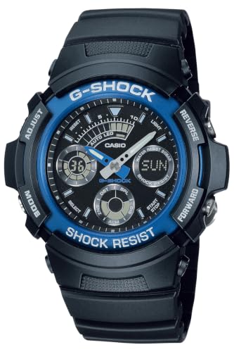 新品級 G-SHOCK メンズ 腕時計 アナデジ CASIO 20BAR ブルー 41kQSSr+mtL.jpg